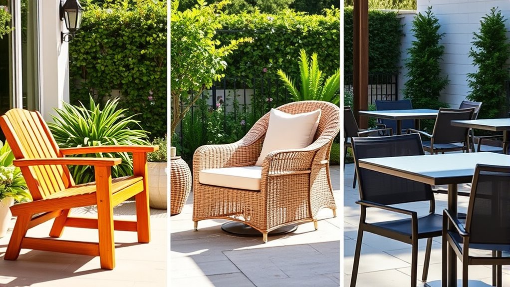 weather resistant low maintenance materials