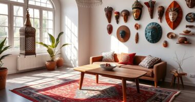 worldly decor curatorial style