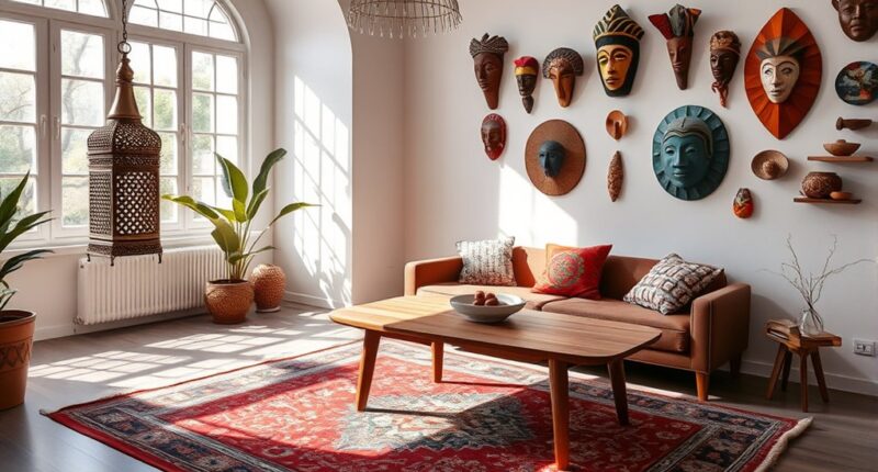 worldly decor curatorial style