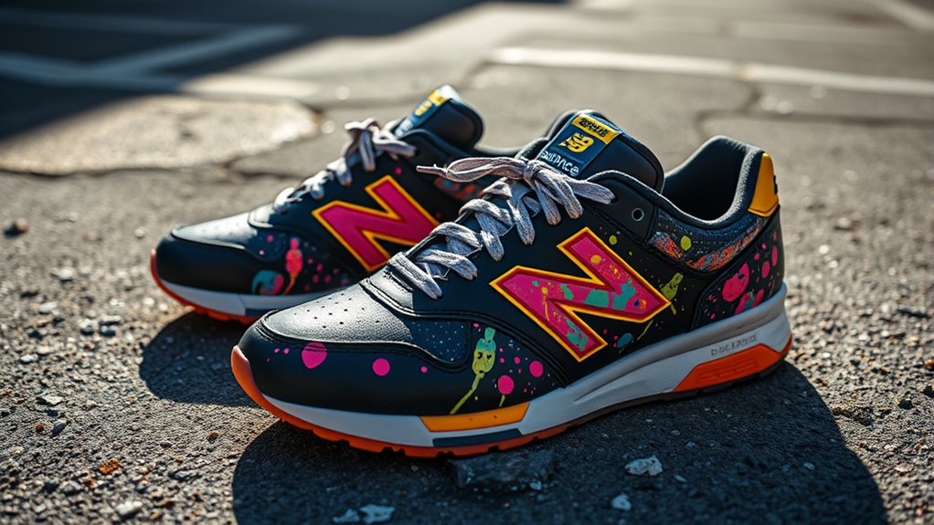 artistic durable streetwear footwear