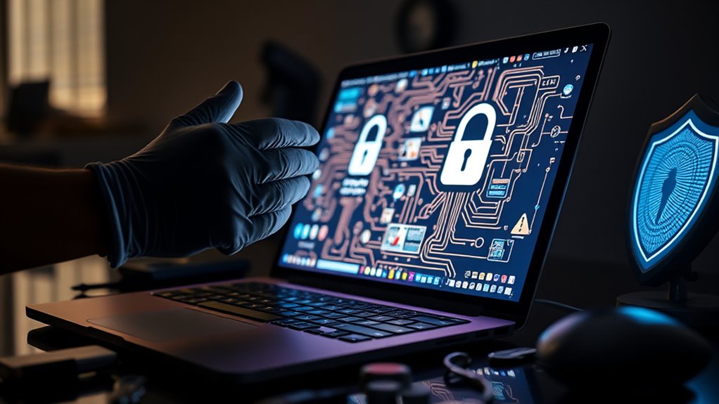 maintain secure online presence