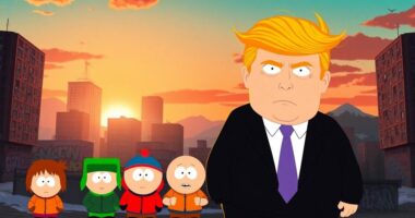 south park targets trump