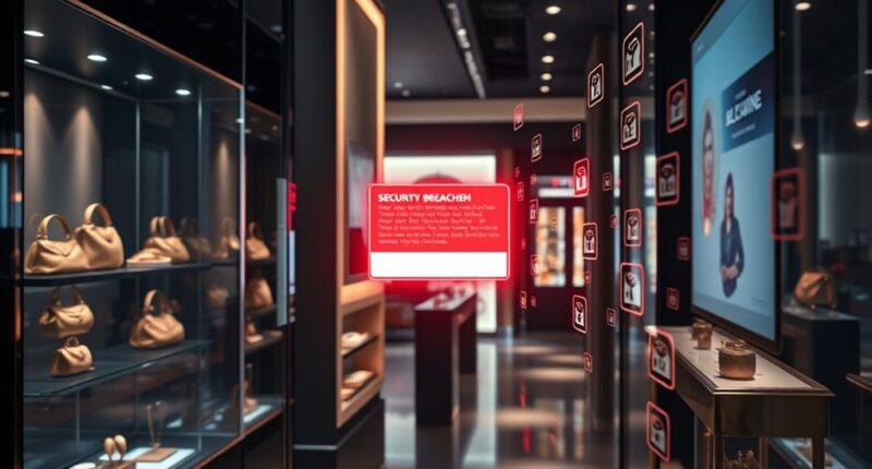 luxury brands suffer data breach