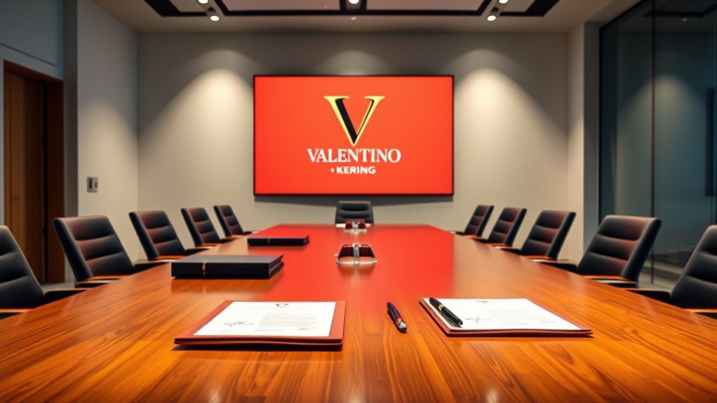 valentino kering eyewear partnership