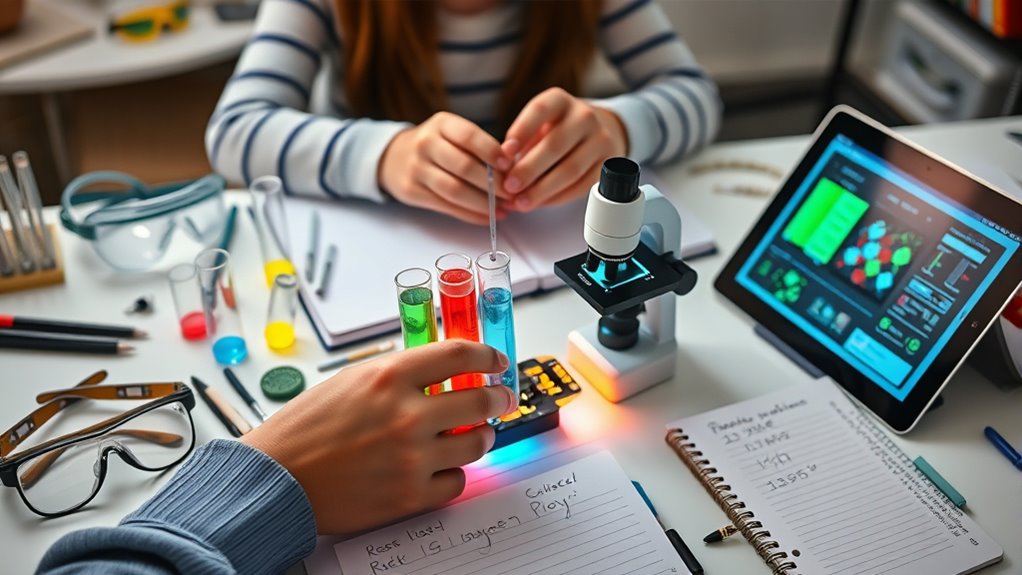 age appropriate engaging experiments