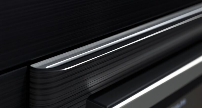 appliance panel material edges