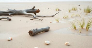 calm atmosphere with earthy tones