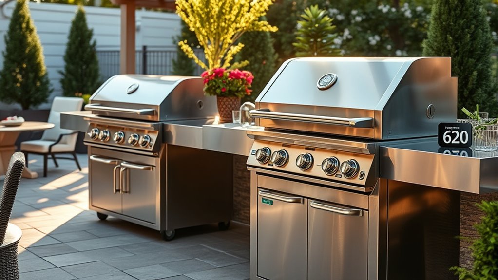 choosing durable high end grills