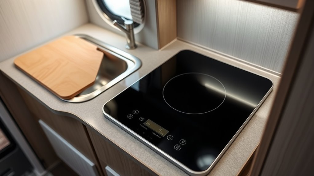 compact efficient safe cooking