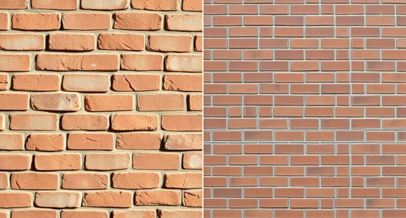 comparison of brick types