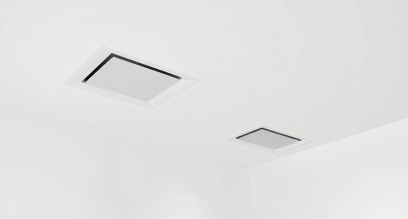 concealed hvac air vents