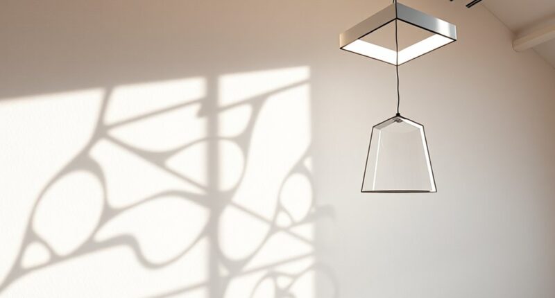 contemporary sculptural lighting