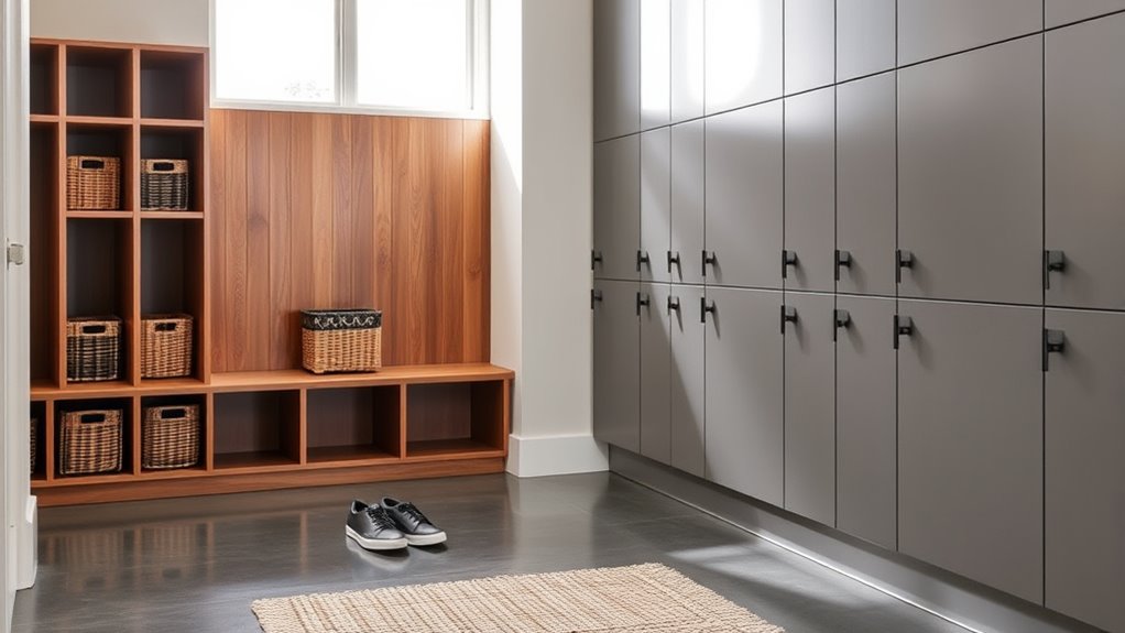 cubbies versus lockers choice