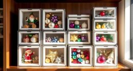 durable decoration storage containers