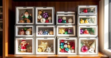 durable decoration storage containers
