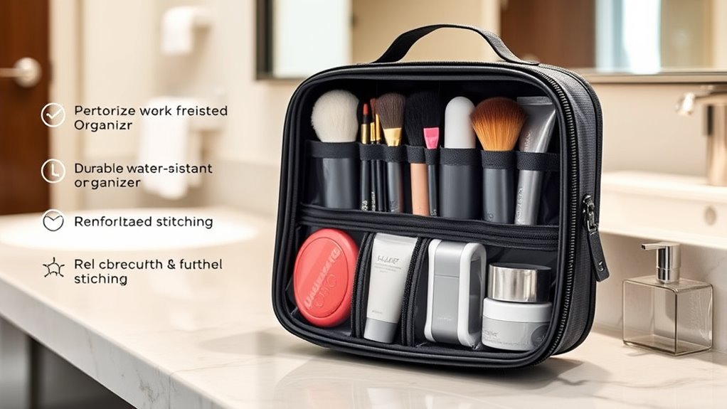 durable spacious organized portable