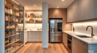 efficient stylish pantry spaces