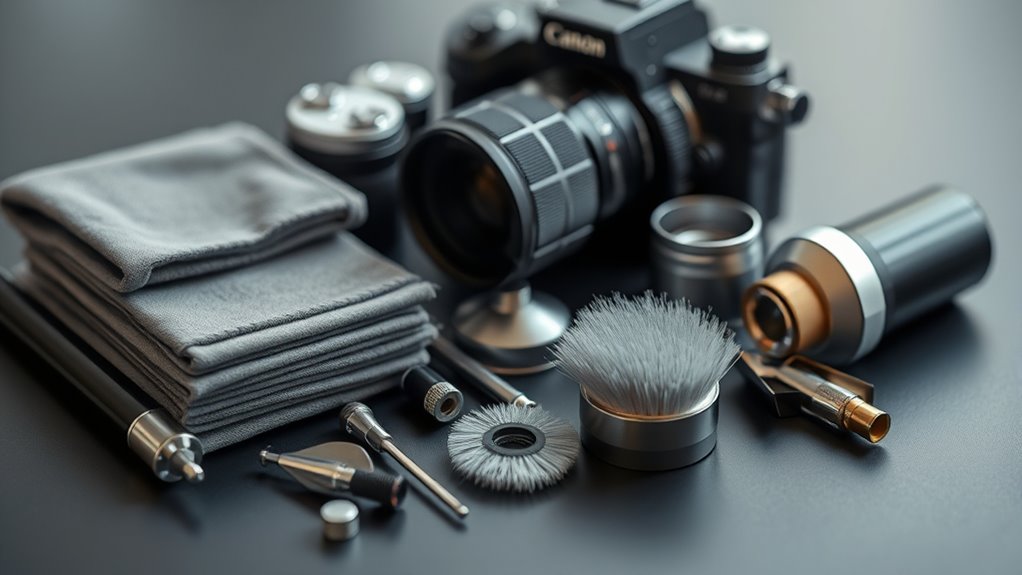 essential camera cleaning components