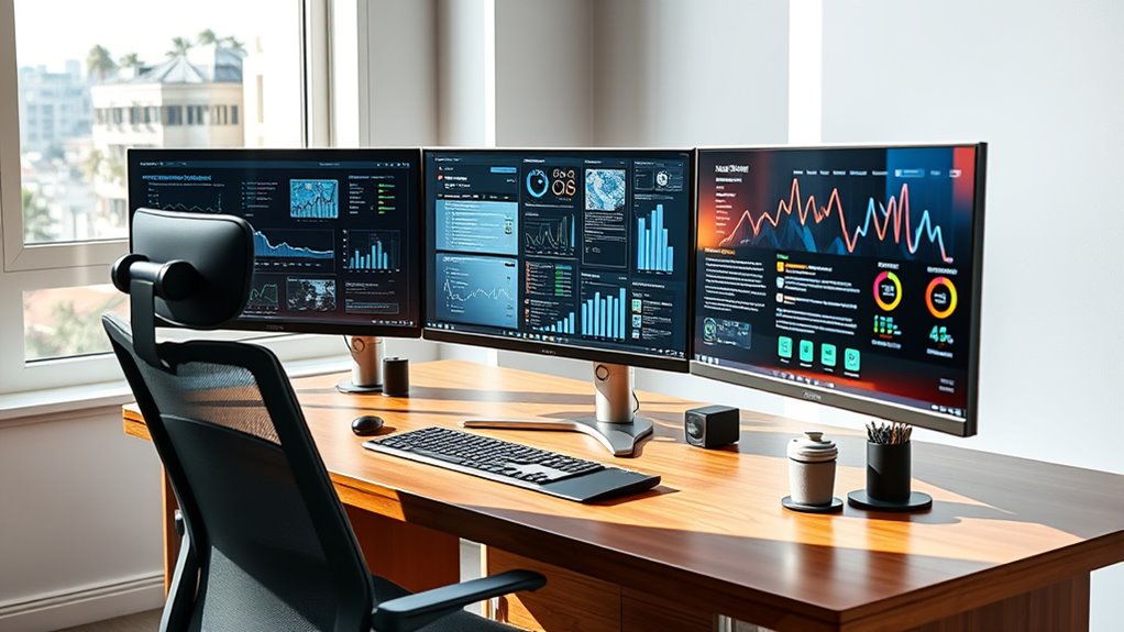 high resolution ergonomic displays