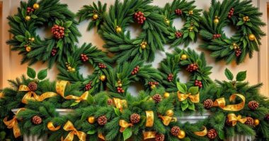 holiday mantel decorating ideas