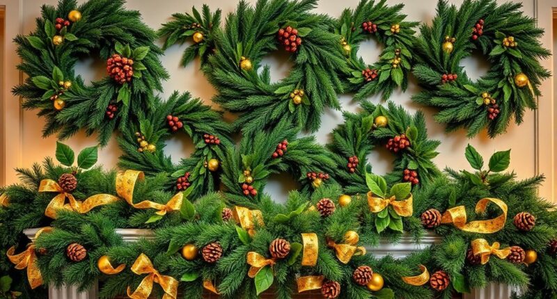 holiday mantel decorating ideas