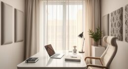 home office acoustic styling