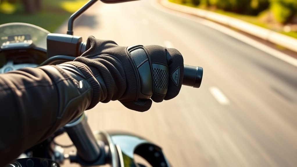 impact protection grip ventilation