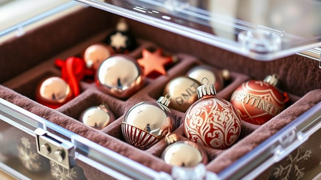 impact resistant ornament containers