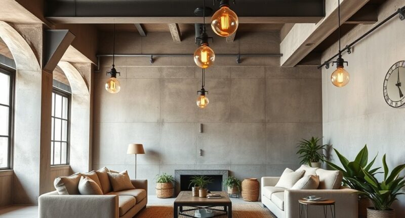 industrial style home comfort