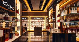 l or al benefits from kering