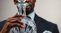 lalique and 50 cent decanter
