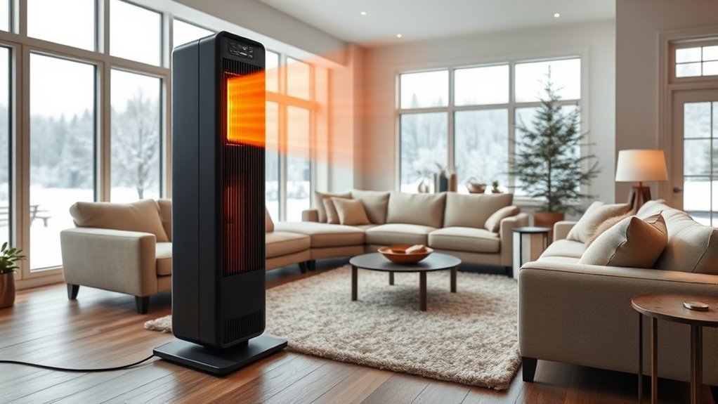 large room heating considerations