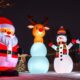 large winter holiday inflatables