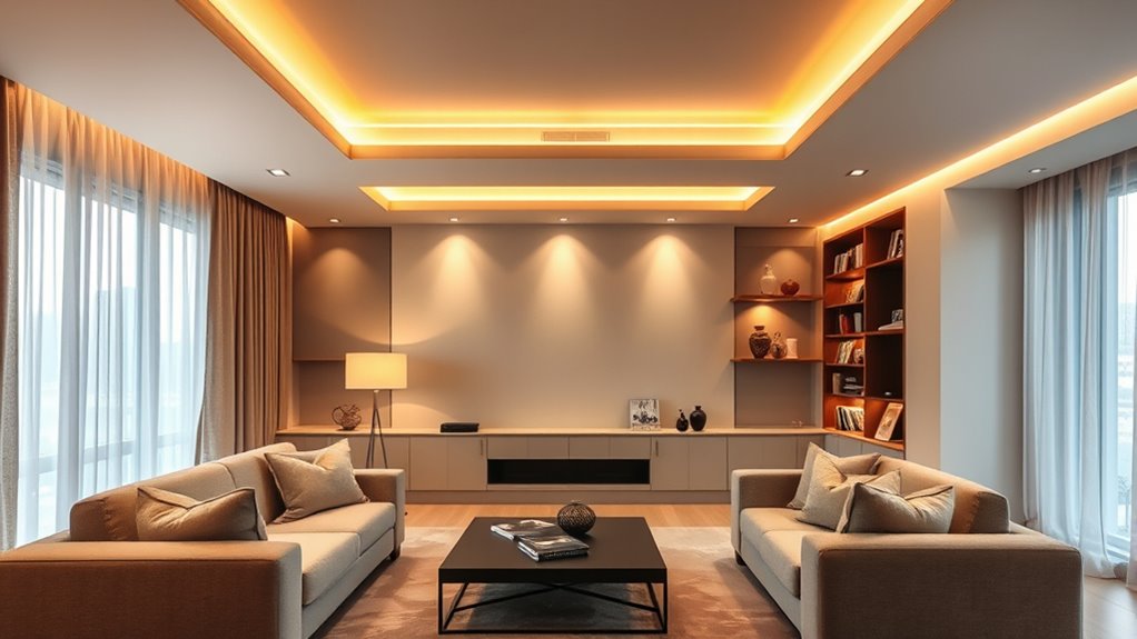 layered purposeful adjustable lighting