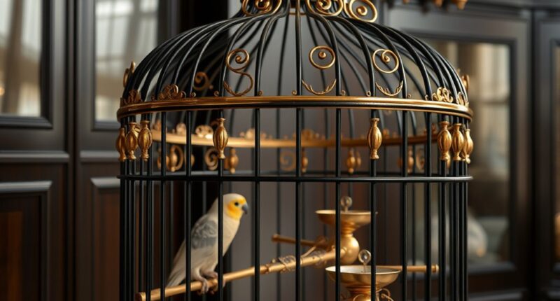 luxury bird cage selection