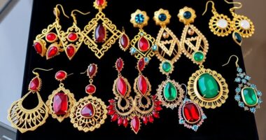luxury bold earring collections