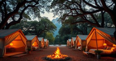 luxury camping tent options