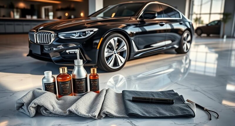 luxury car wax kits