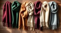 luxury cashmere scarf collection