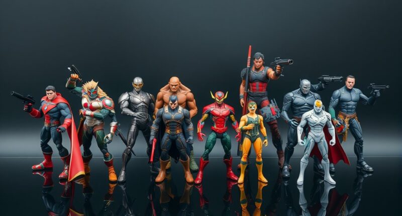 luxury collectible action figures