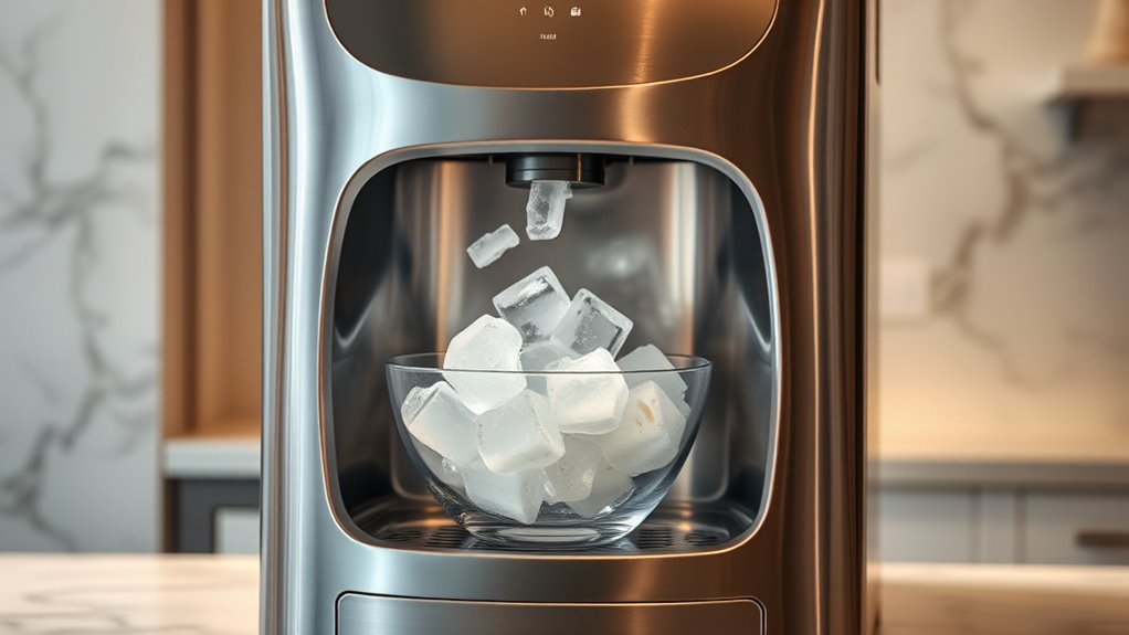 luxury ice machine features