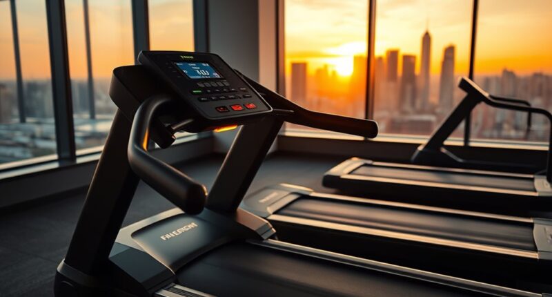luxury incline treadmill selection