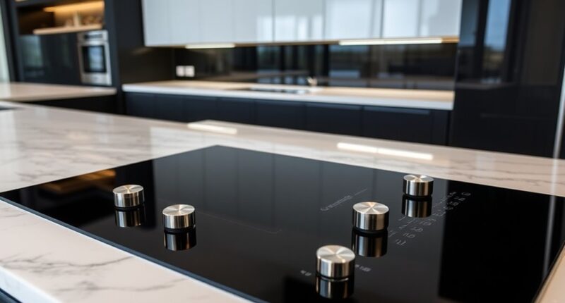 luxury induction cooktops