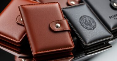 luxury leather travel accessories