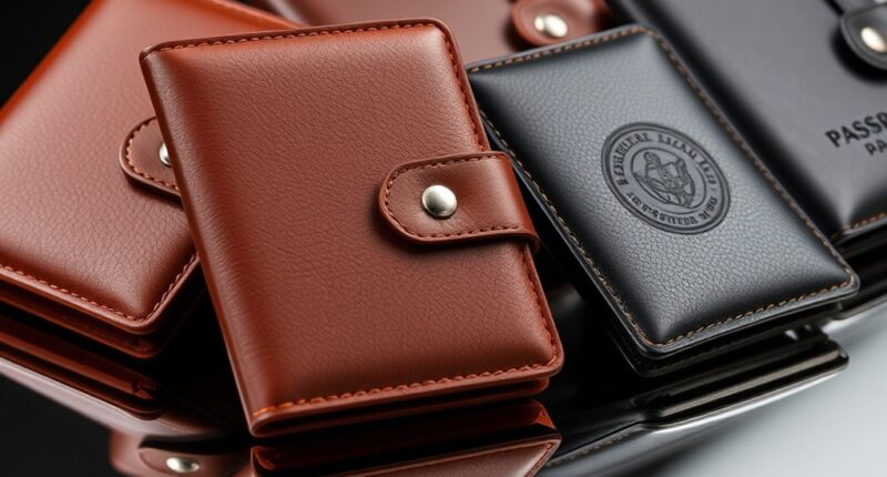luxury leather travel accessories