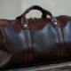 luxury leather travel bags