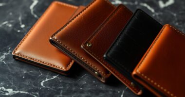 luxury men s leather wallets
