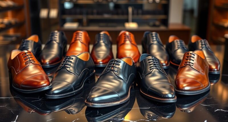 luxury men s stylish shoes