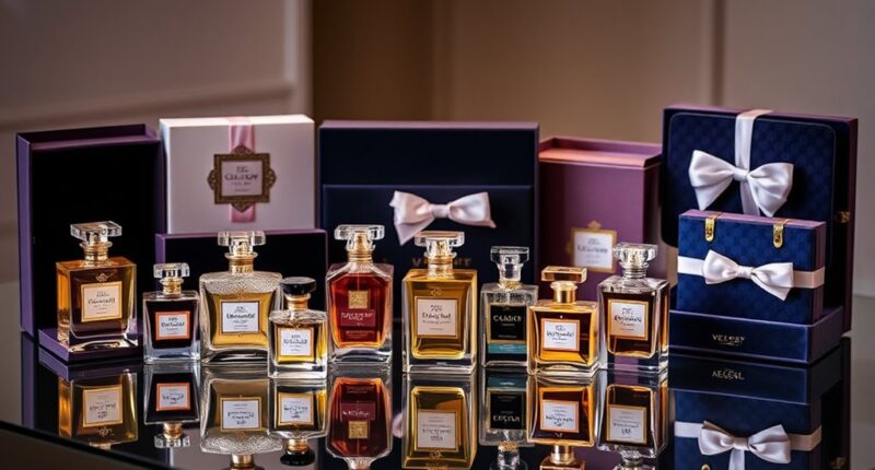 luxury perfume gift sets