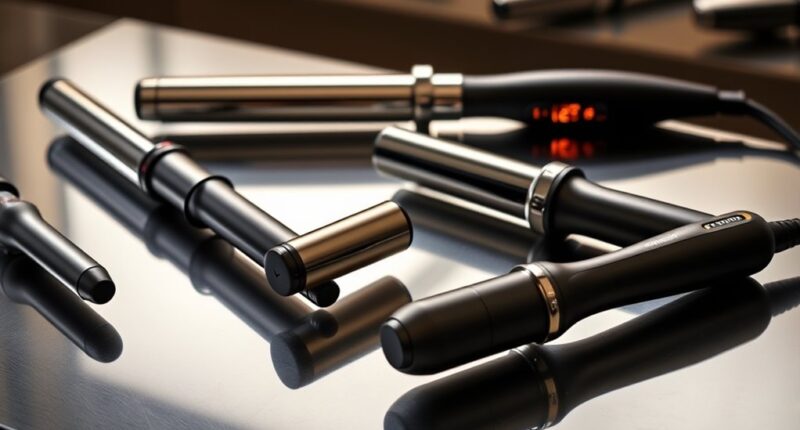 luxury salon grade curling tools